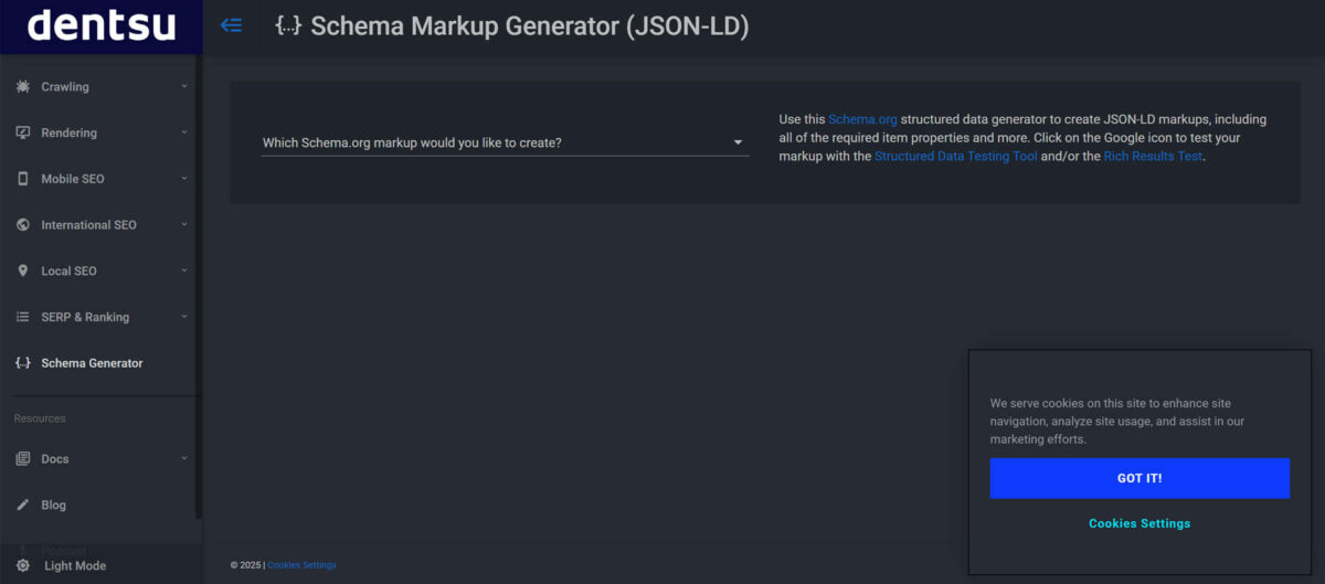 Schema Markup Generator