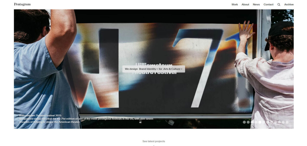 Pentagram 官網